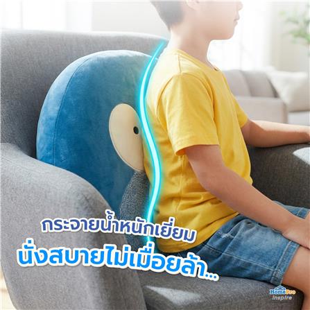 เบาะรองหลัง SNAZZ LITTLE-P 16.5X13 นิ้ว สีฟ้า_4