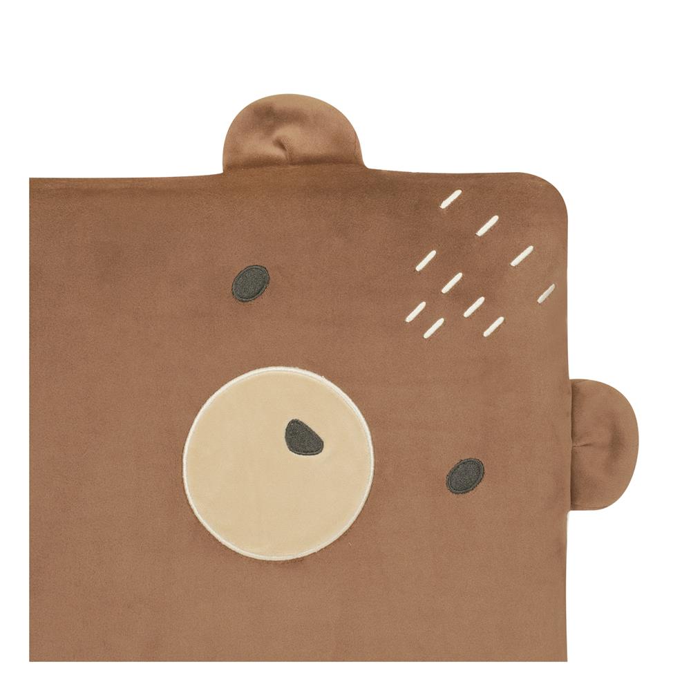เบาะรองนั่ง SNAZZ LITTLE-B 15X15 นิ้ว สีน้ำตาล