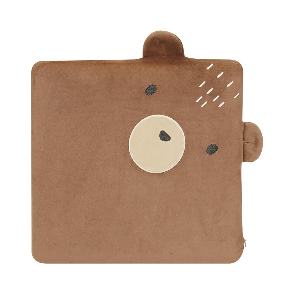 เบาะรองนั่ง SNAZZ LITTLE-B 15X15 นิ้ว สีน้ำตาล