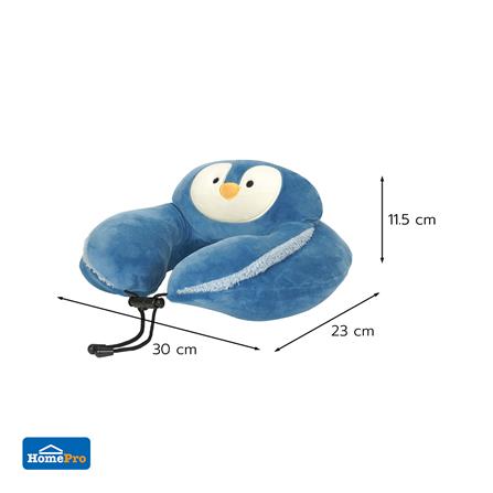 หมอนรองคอ SNAZZ LITTLE-P 11.5X9 นิ้ว สีฟ้า_7