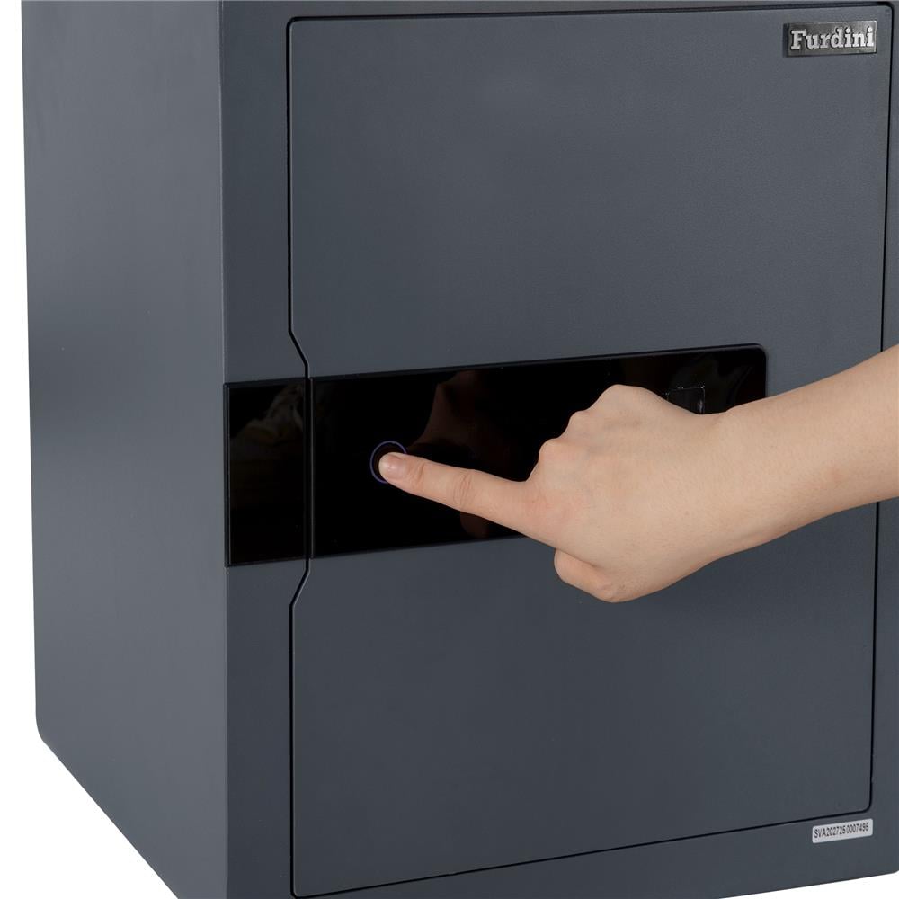 ตู้นิรภัย FINGERPRINT FURDINI BS4301E 38 ซม. สีกราไฟท์