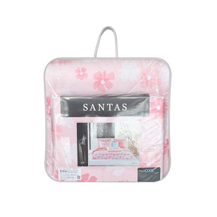 ชุดผ้าปูที่นอน 6 ฟุต (ชุด 6 ชิ้น) SANTAS COTTON USA SWEET PEA PI_5