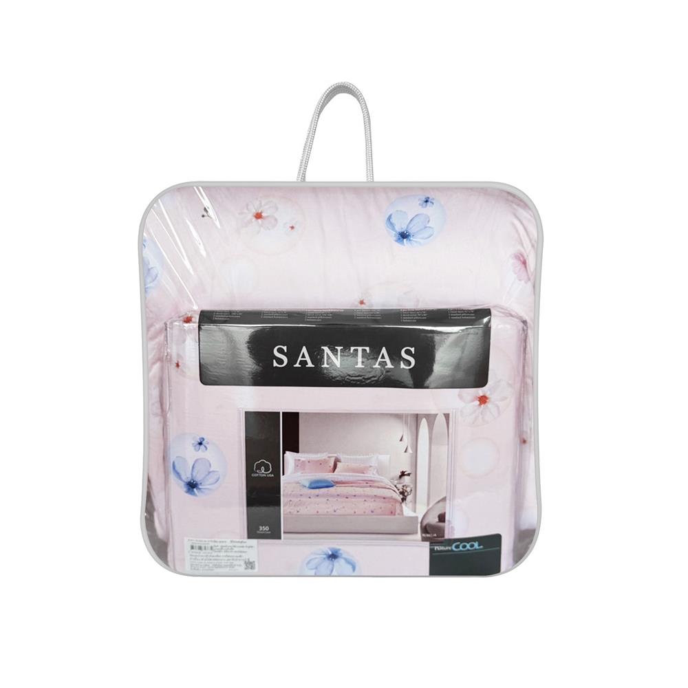 ชุดผ้าปูที่นอน 3.5 ฟุต (ชุด 5 ชิ้น) SANTAS COTTON USA ROBELIA OS
