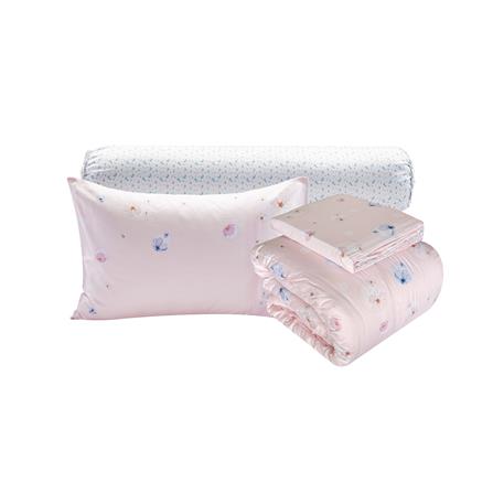 ชุดผ้าปูที่นอน 3.5 ฟุต (ชุด 5 ชิ้น) SANTAS COTTON USA ROBELIA OS_2