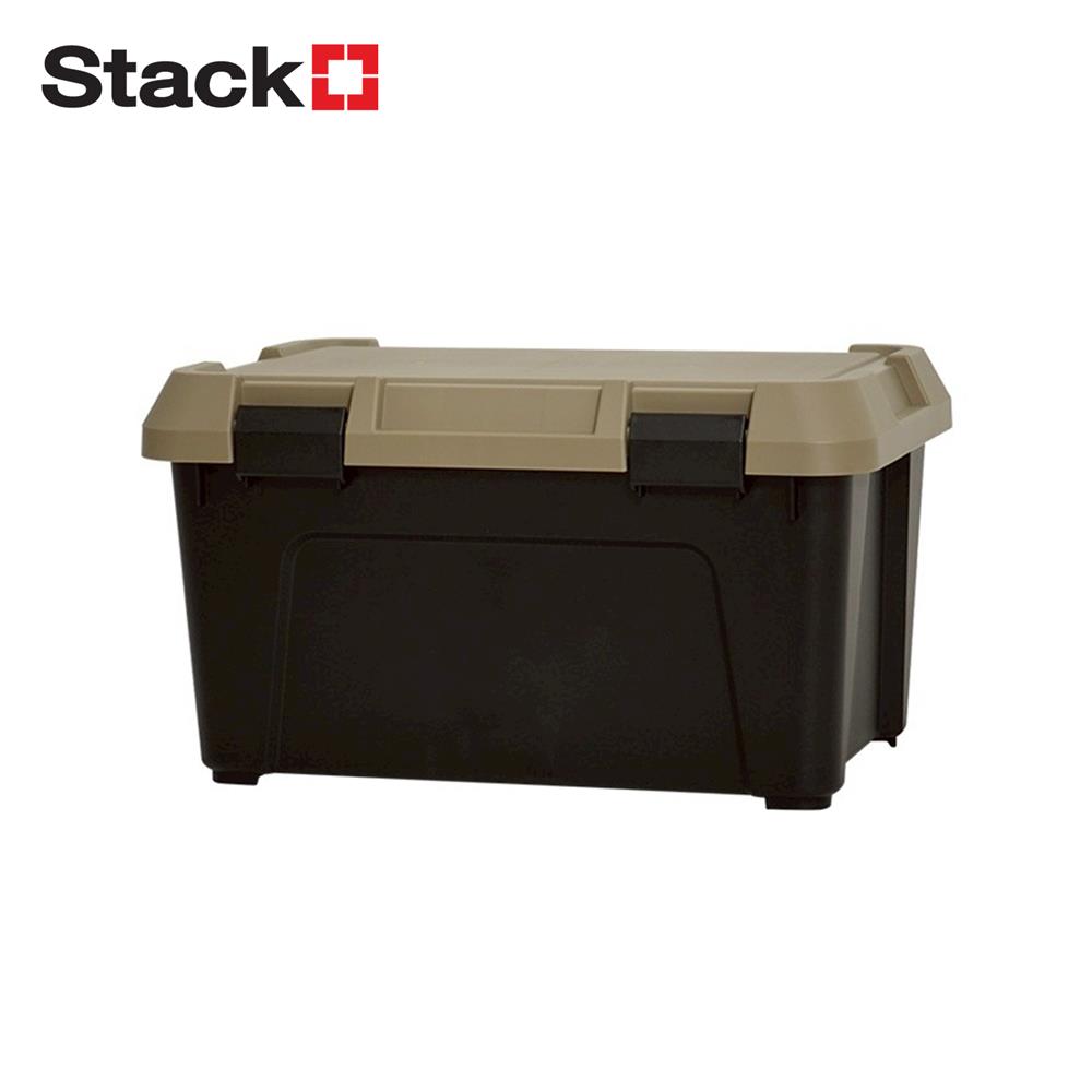กล่องจัดเก็บท้ายรถ 38 ลิตร STACKO CARGO สีดำ/น้ำตาล
