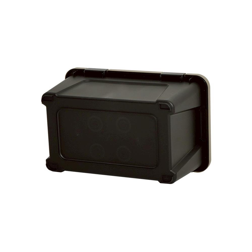 กล่องจัดเก็บท้ายรถ 38 ลิตร STACKO CARGO สีดำ/น้ำตาล