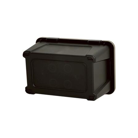 กล่องจัดเก็บท้ายรถ 38 ลิตร STACKO CARGO สีดำ/น้ำตาล_2