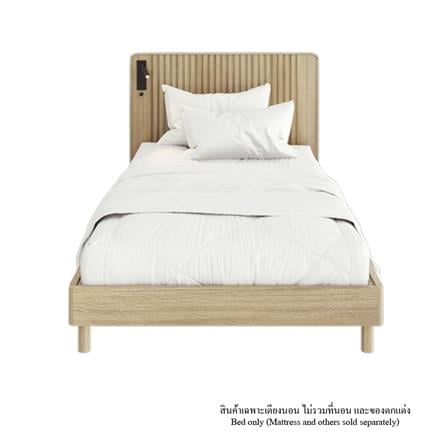 เตียง 3.5 ฟุต SB FURNITURE VALLEY 19237963 สีโอ๊ค_1