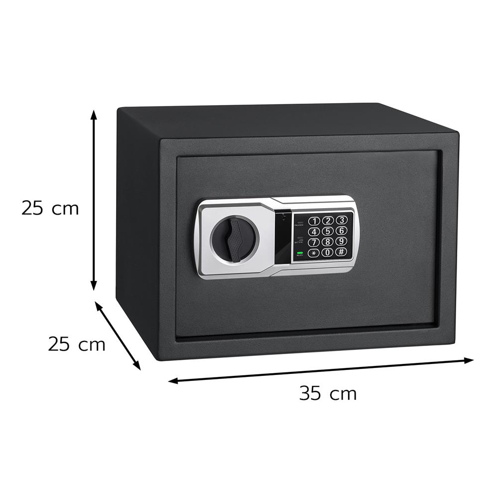 ตู้นิรภัย ELECTRONIC FURDINI 25NEK 35 ซม. สีดำ