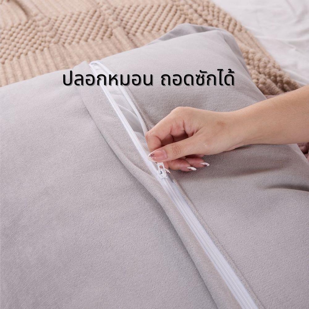 เตียง 6 ฟุต SB FURNITURE SNOOZE 19240955 สีเทา