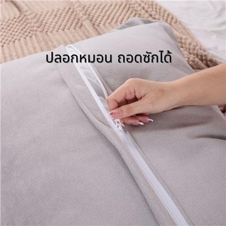 เตียง 6 ฟุต SB FURNITURE SNOOZE 19240955 สีเทา_4