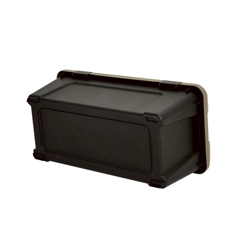 กล่องจัดเก็บท้ายรถ 54 ลิตร STACKO CARGO สีดำ/น้ำตาล