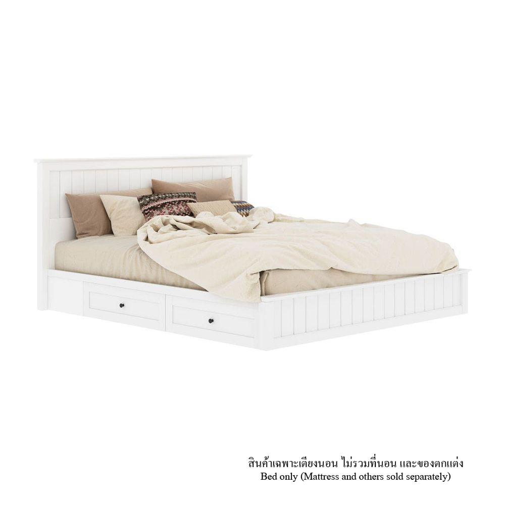 เตียง 5 ฟุต KONCEPT MONETA 19235304 สีขาว