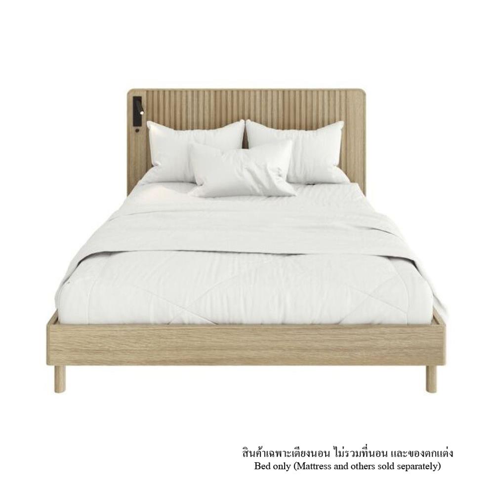 เตียง 5 ฟุต SB FURNITURE VALLEY 19237962 สีโอ๊ค