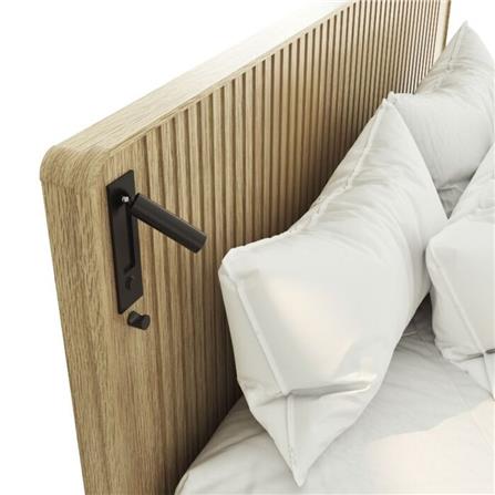 เตียง 5 ฟุต SB FURNITURE VALLEY 19237962 สีโอ๊ค_2