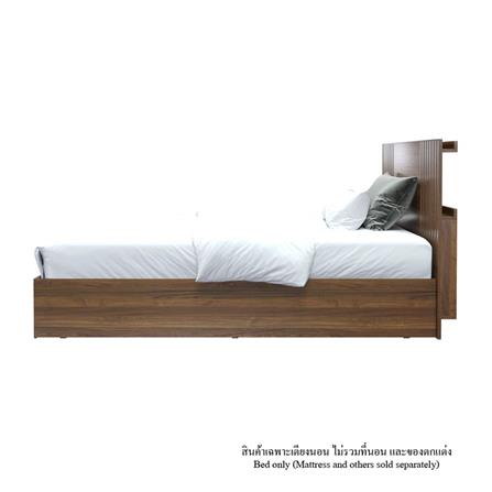 เตียง 3.5 ฟุต KONCEPT KUMAMOTO 19237091 สีวอลนัท_3