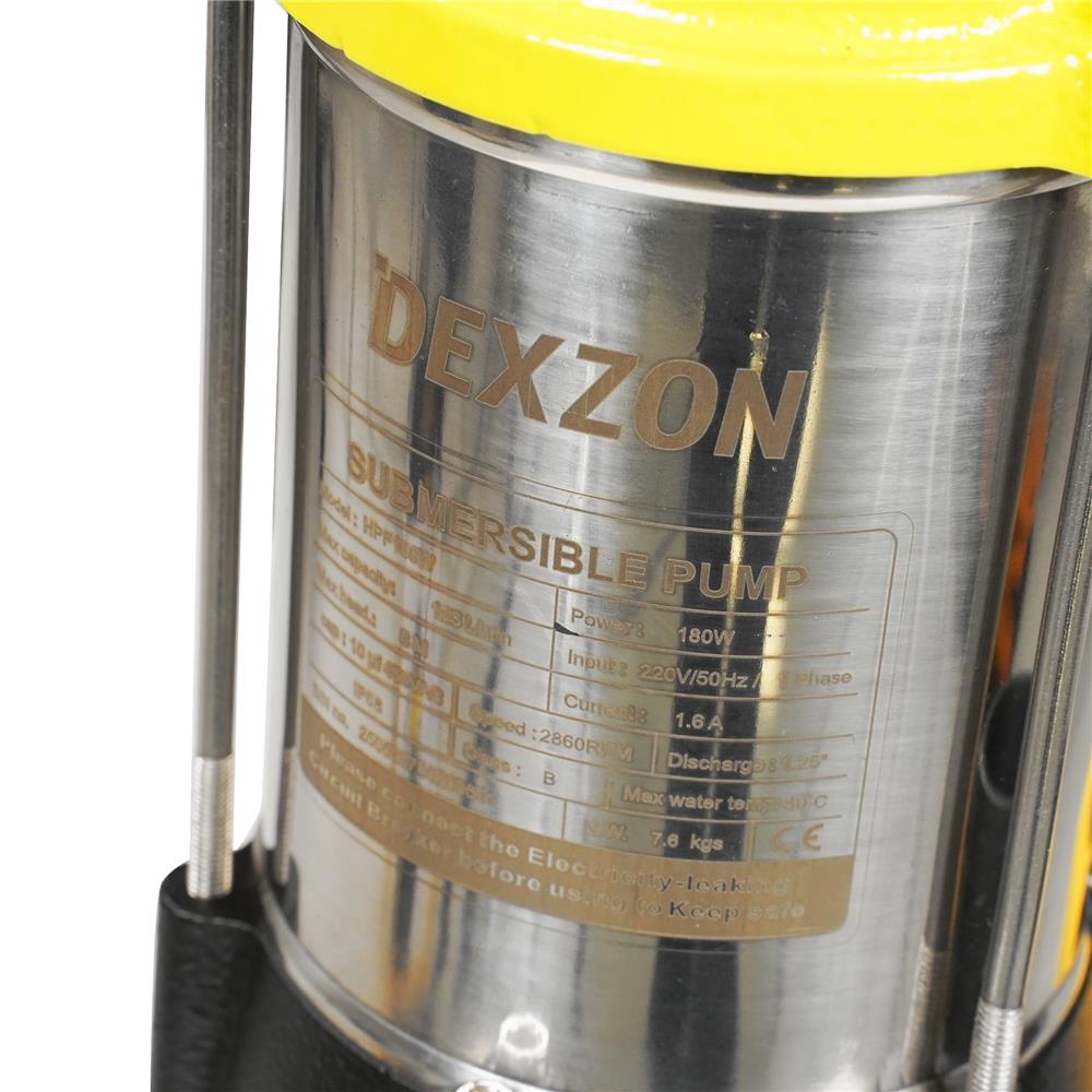 ปั๊มจุ่มน้ำเสีย DEXZON HPF 180 วัตต์