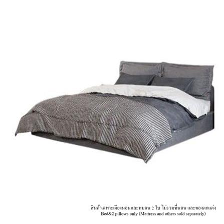 เตียง 5 ฟุต SB FURNITURE SNOOZE 19240956 สีเทา_0
