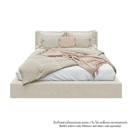 เตียง 6 ฟุต SB FURNITURE SNOOZE 19241811 สีครีม_1