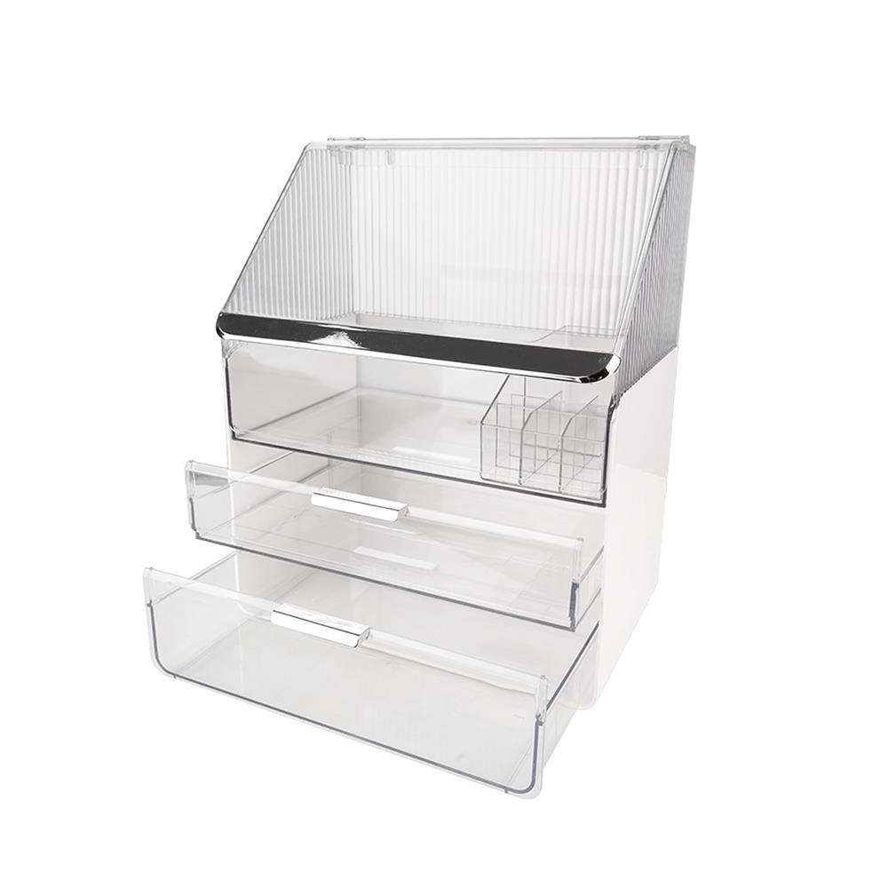 กล่องลิ้นชักจัดเก็บเครื่องสำอาง STACKO BREIS 30x20.5x37.5 สีใส