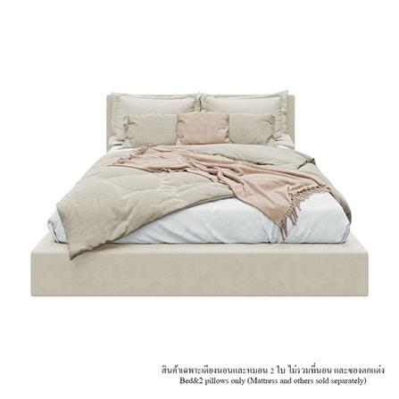 เตียง 5 ฟุต SB FURNITURE SNOOZE 19241812 สีครีม_1