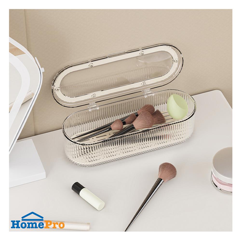 กล่องจัดเก็บเครื่องสำอาง STACKO BREIS 27.2x11x8.2 สีใส