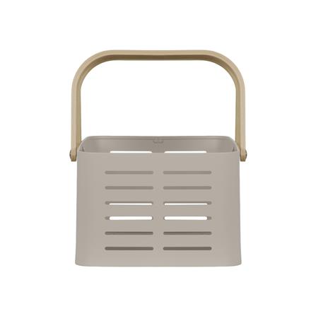 ตะกร้าอะลูมิเนียม มีหูหิ้ว KECH LEGACY SIZE M สีเบจ_2