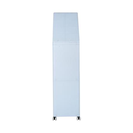 ตู้บานเปิด 2 บาน STACKO LITTLE-P 65x26x108 ซม. สีฟ้า/ขาว_2