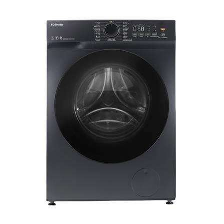 เครื่องซักอบผ้าฝาหน้า TOSHIBA TWD-T21BU140UWT(MG) 13/8 กก. อินเวอร์เตอร์ สีดำ_0