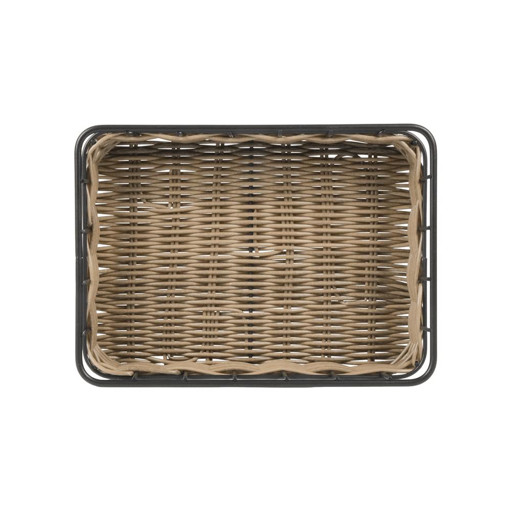 ตะกร้าหวายเทียมทรงสี่เหลี่ยมผืนผ้า KECH HAZEL 25.5x18.6x8.8 ซม.
