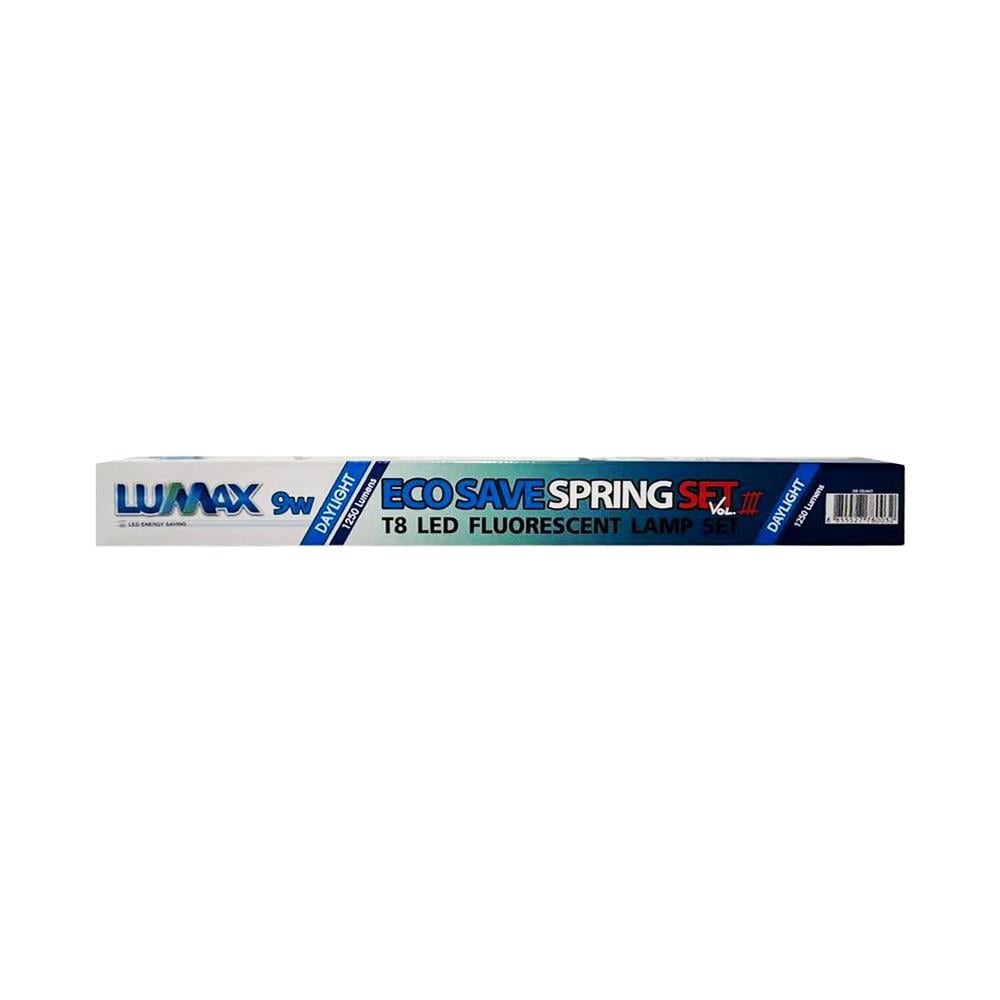 ชุดรางนีออน LED LUMAX T8 58-00443 SAVESP3DE 9 วัตต์ DAYLIGHT