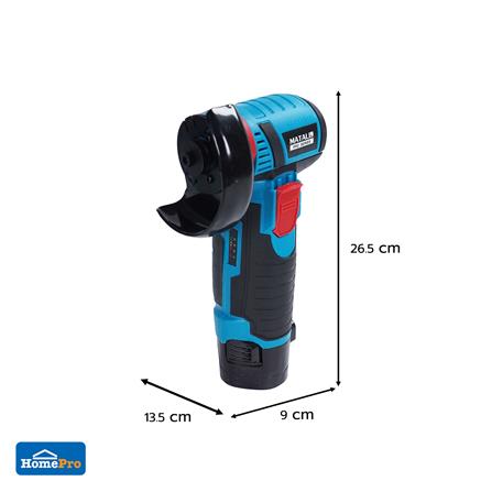 เครื่องเจียรไร้สาย (พร้อมแบตเตอรี่) MATALL PRO BL 12 โวลต์_14