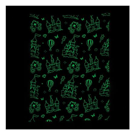 ผ้าห่มเรืองแสง SNAZZ CASTLE 50x60 นิ้ว สี PINK_5