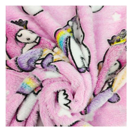ผ้าห่มเรืองแสง SNAZZ UNICORN 50x60 นิ้ว สี PINK_4