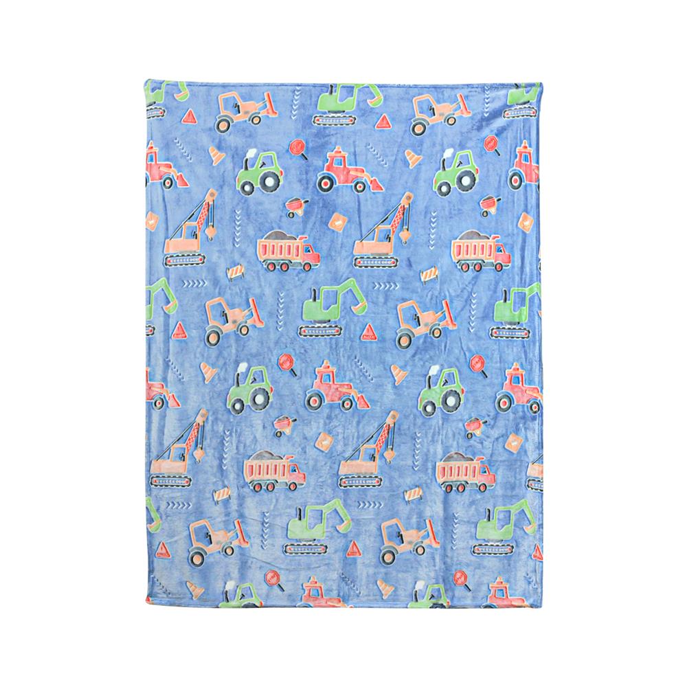 ผ้าห่มเรืองแสง SNAZZ TRUCK 50x60 นิ้ว สี BLUE
