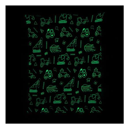 ผ้าห่มเรืองแสง SNAZZ TRUCK 50x60 นิ้ว สี BLUE_5