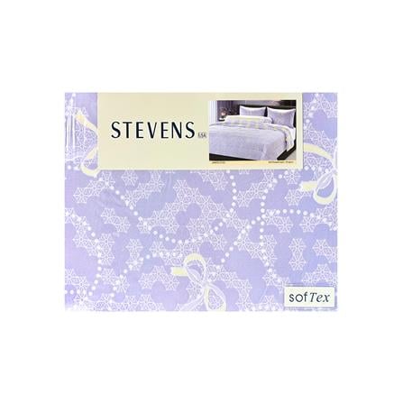 ชุดผ้าปูที่นอน 5 ฟุต (ชุด 5 ชิ้น) STEVENS SOFTEX JT03_4