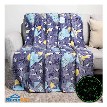 ผ้าห่มเรืองแสง SNAZZ SPACE 50x60 นิ้ว สี PURPLE_6