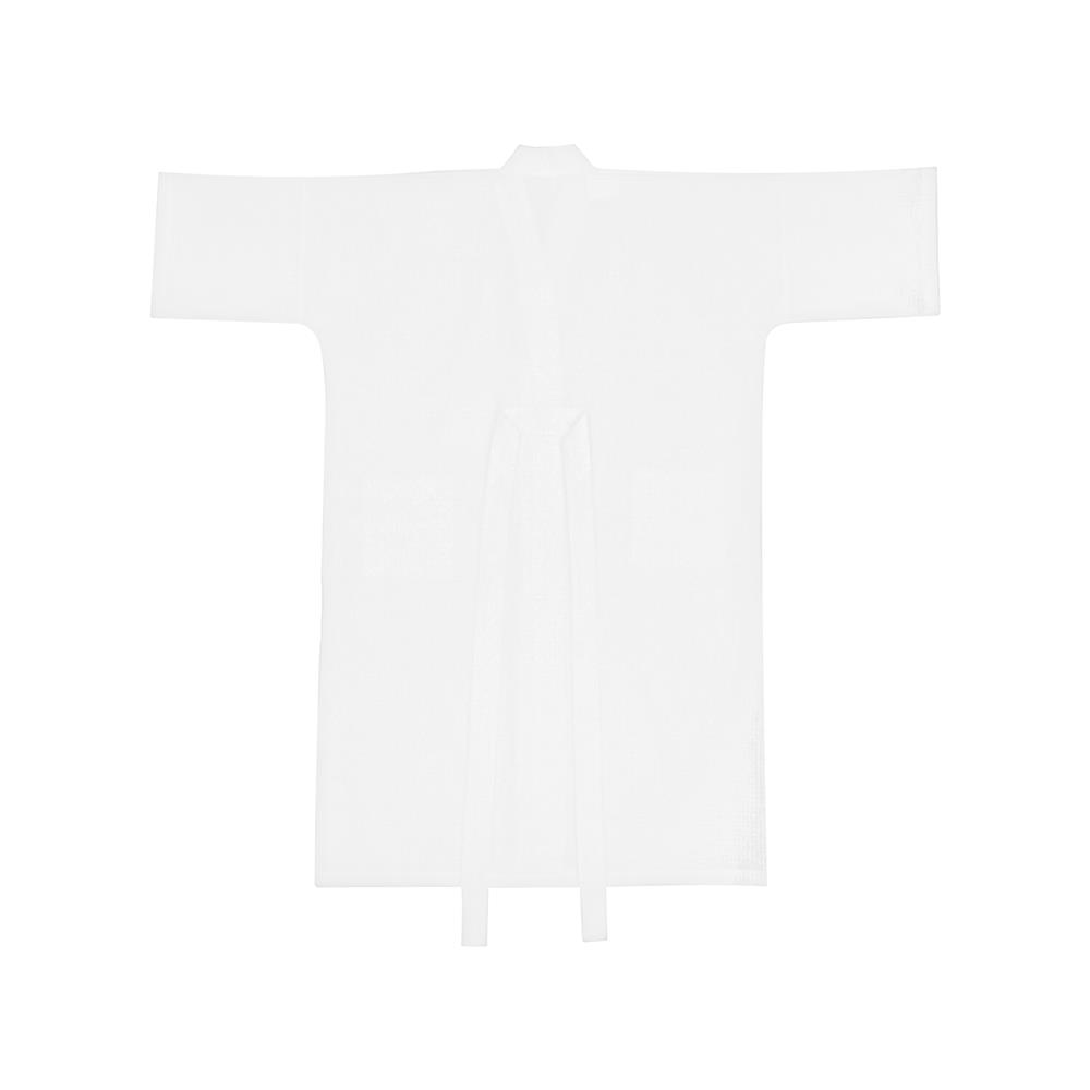 ชุดคลุมอาบน้ำ HOME LIVING STYLE WAFFLE SIZE L สี WHITE