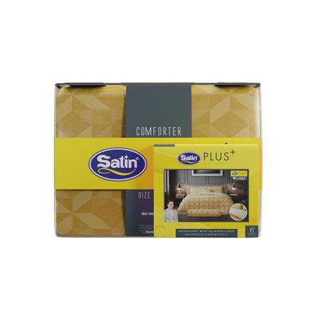 ชุดผ้าปูที่นอน 6 ฟุต (ชุด 6 ชิ้น) SATIN PLUS LUCKY ME LUCKY MORE LK063_4