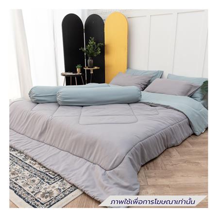 ชุดผ้าปูที่นอน 6 ฟุต (ชุด 6 ชิ้น) SANTA BEDDING สี GREEN/GREY_0