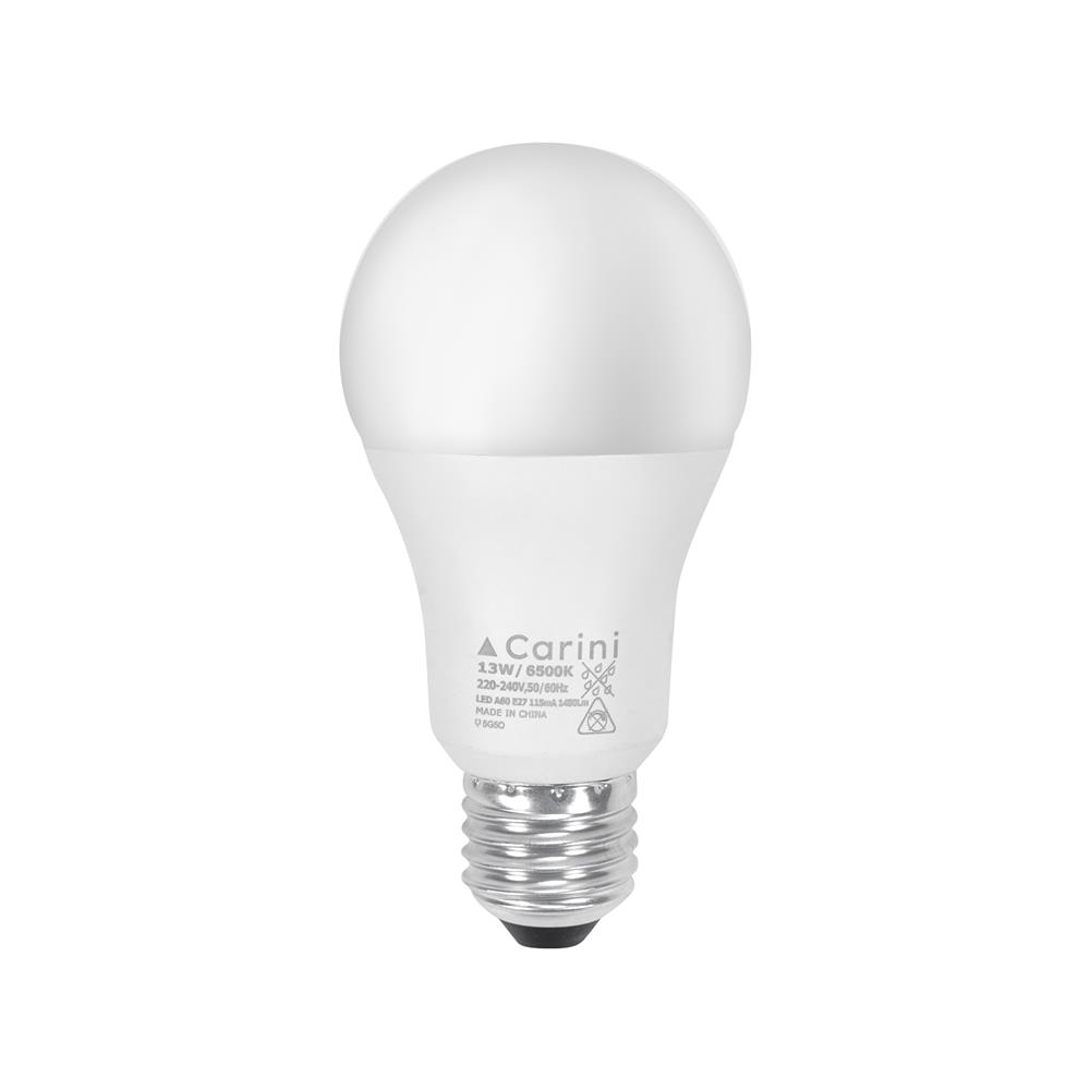 หลอด LED CARINI A60 ECOLIFE2 13 วัตต์ DAYLIGHT E27 (แพ็ก 4 ชิ้น)