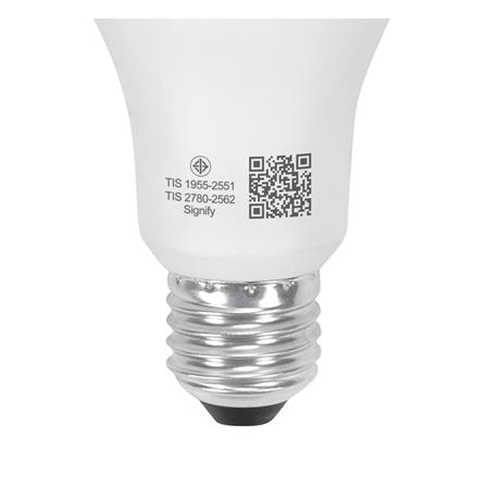 หลอด LED CARINI A60 ECOLIFE2 13 วัตต์ DAYLIGHT E27 (แพ็ก 4 ชิ้น)_5