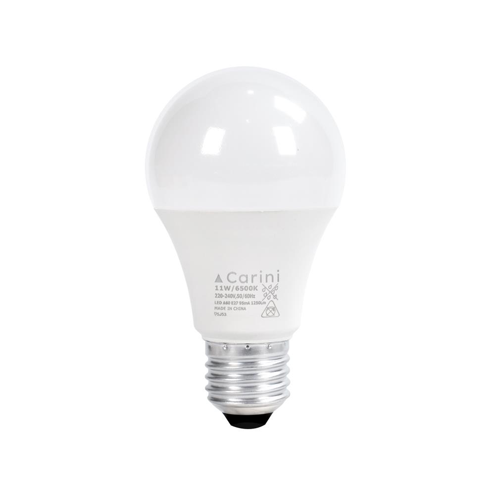 หลอด LED CARINI A60 ECOLIFE2 11 วัตต์ DAYLIGHT E27 (แพ็ก 4 ชิ้น)