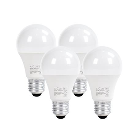 หลอด LED CARINI A60 ECOLIFE2 11 วัตต์ DAYLIGHT E27 (แพ็ก 4 ชิ้น)_0