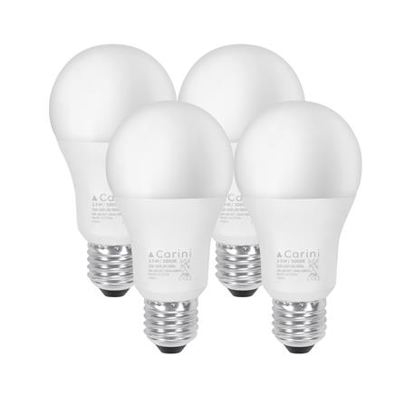 หลอด LED CARINI A60 ECOLIFE2 13 วัตต์ WARM WHITE E27 (แพ็ก 4 ชิ้น)