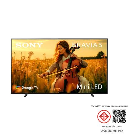 ทีวีมินิแอลอีดี 98 นิ้ว SONY (4K, MINI LED, GOOGLE TV) BRAVIA 5 K-98XR50_17