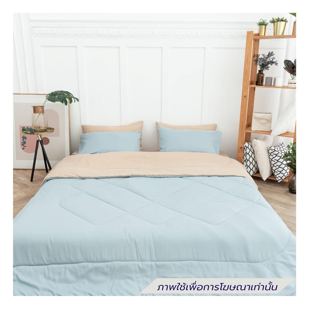 ชุดผ้าปูที่นอน 3.5 ฟุต (ชุด 4 ชิ้น) SANTA BEDDING สี BROWN/GREEN