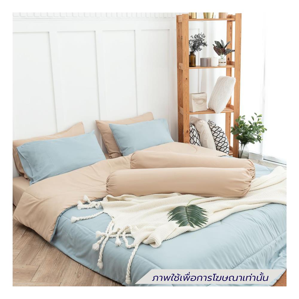 ชุดผ้าปูที่นอน 3.5 ฟุต (ชุด 4 ชิ้น) SANTA BEDDING สี BROWN/GREEN