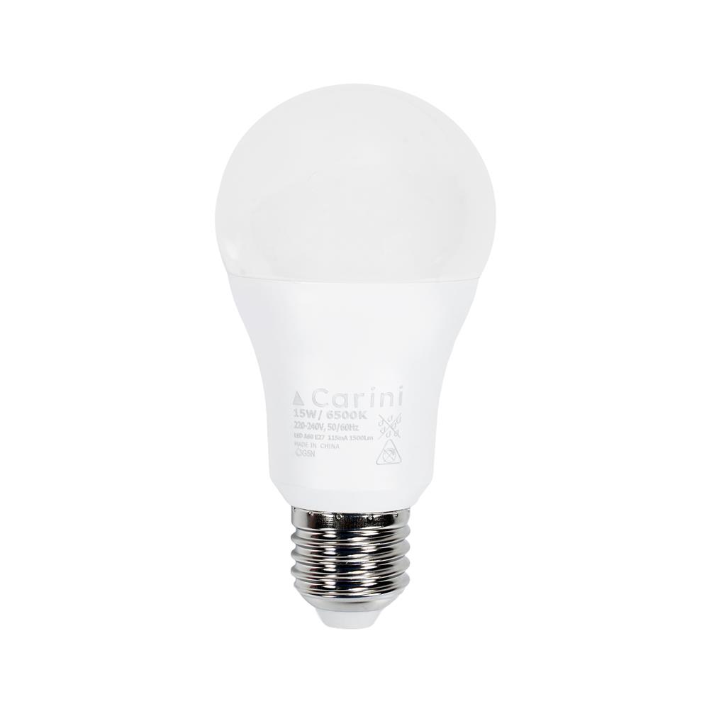 หลอด LED CARINI A60 ECOLIFE2 15 วัตต์ DAYLIGHT E27 (แพ็ก 4 ชิ้น)